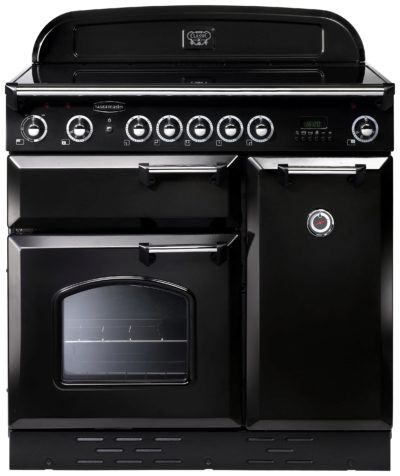 Rangemaster Classic 90cm Induction Range Cooker - Black.